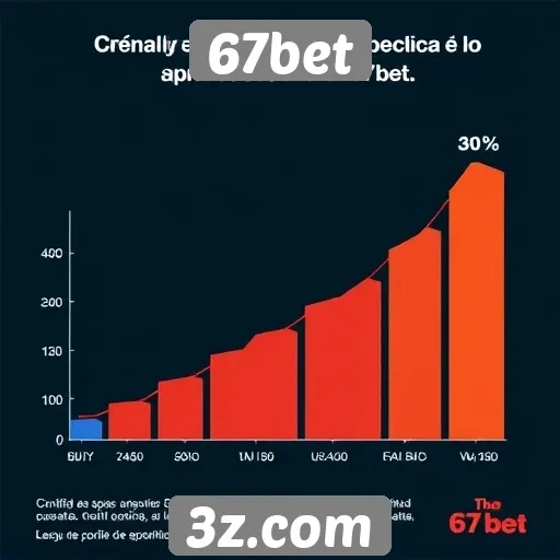 Estatísticas sobre o crescimento de usuários no 67bet